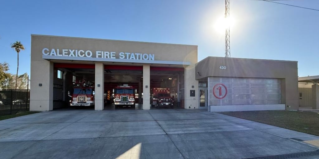 Updating the firehouse technology at the Calexico Fire Department will allow more water to be put on fires while exerting much less resistance to the firefighters.